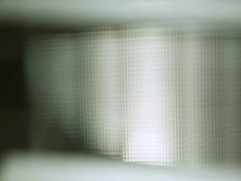 You're staring out the blinds thinking about climate change.